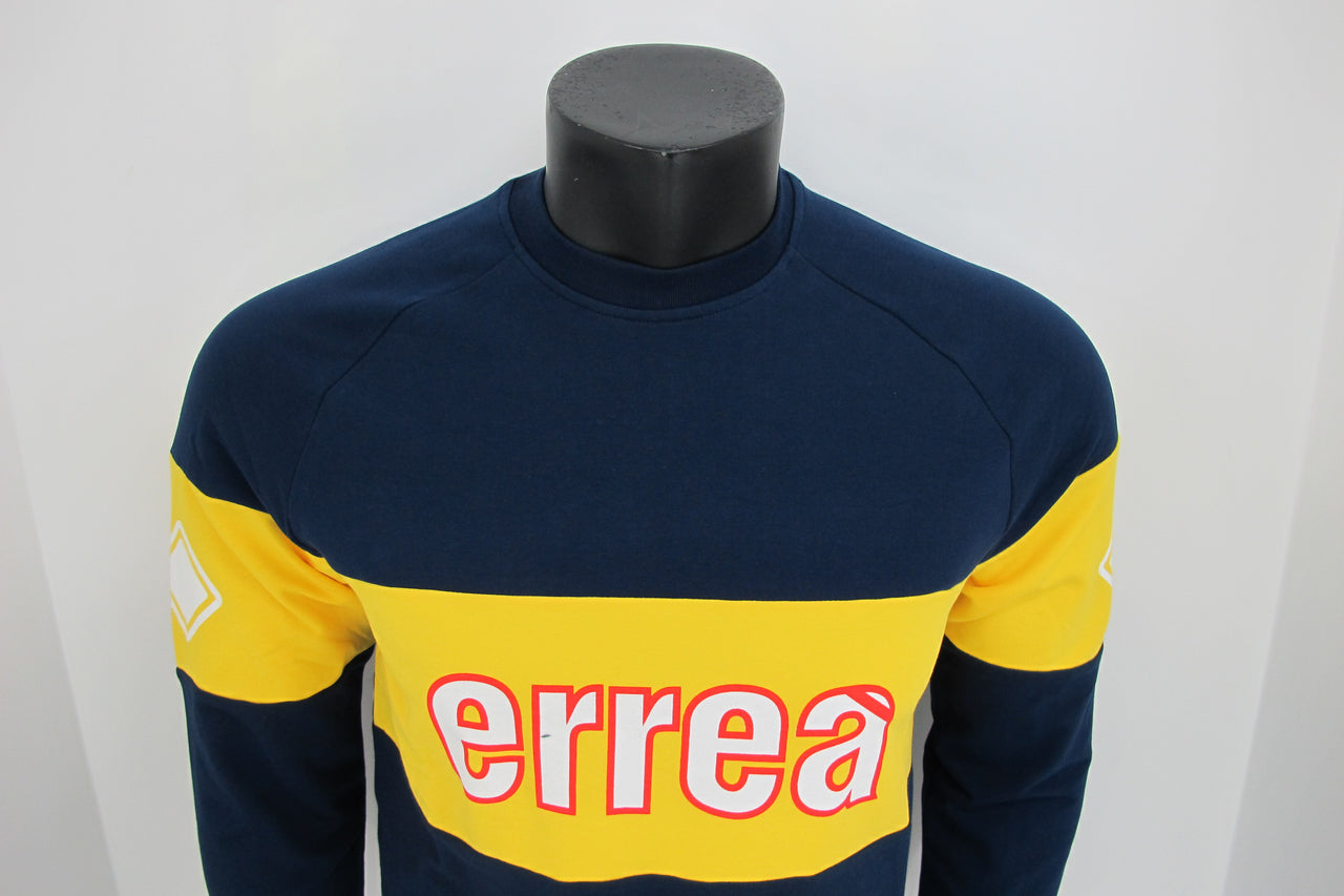 ERREA' REPUBLIC felpa uomo TREND R18G0S0Z00090 colore BLU/GIALLO inverno 2018
