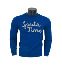 Thumbnail for SHOCKLY maglione uomo collo a giro SPRITZ TIME ROUND 5M5713 AZZURRO inverno 2022