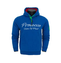 Thumbnail for SHOCKLY felpa uomo cotone cappuccio F PROSECCO HOOD 5F1405 AZZURRO inverno 2022