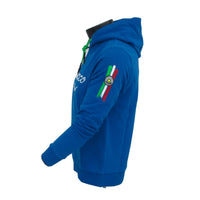 Thumbnail for SHOCKLY felpa uomo cotone cappuccio F PROSECCO HOOD 5F1405 AZZURRO inverno 2022