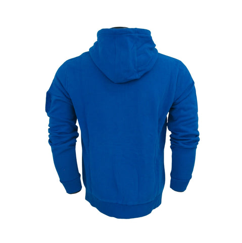 SHOCKLY felpa uomo cotone cappuccio zip F EASY ZIP 5F4005 AZZURRO inverno 2022