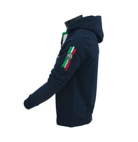 Thumbnail for SHOCKLY felpa uomo cotone cappuccio F PROSECCO HOOD 5F1406 BLU inverno 2022