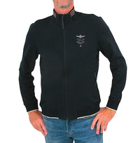 Thumbnail for AERONAUTICA MILITARE felpa uomo zip 222FE1713F439 08331 BLU inverno 2022