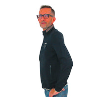 Thumbnail for AERONAUTICA MILITARE felpa uomo zip 222FE1713F439 08331 BLU inverno 2022