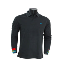 Thumbnail for HARMONT&BLAINE polo uomo manica lunga LRI309 021109 999 GRIGIO inverno 2022