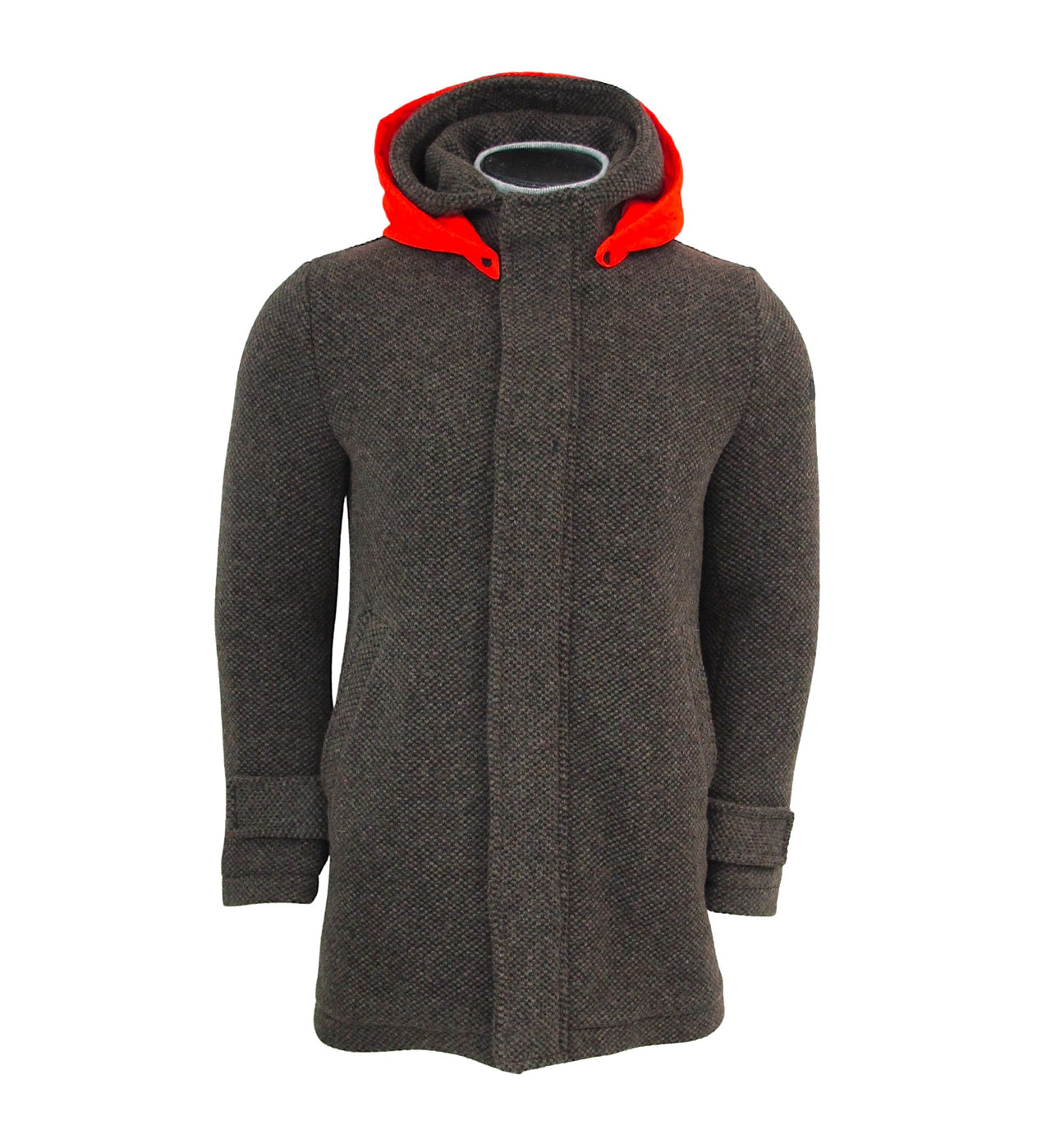 DISTRETTO 12 giubbotto uomo parka HAT BLASIUS GB0578 0202 MARRONE inverno 2022