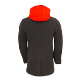 DISTRETTO 12 giubbotto uomo parka HAT BLASIUS GB0578 0202 MARRONE inverno 2022
