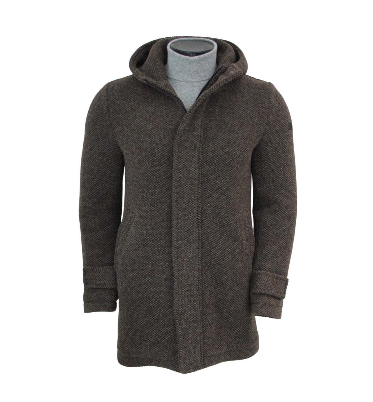 DISTRETTO 12 giubbotto uomo parka HAT BLASIUS GB0578 0202 MARRONE inverno 2022