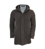 DISTRETTO 12 giubbotto uomo parka HAT BLASIUS GB0578 0202 MARRONE inverno 2022
