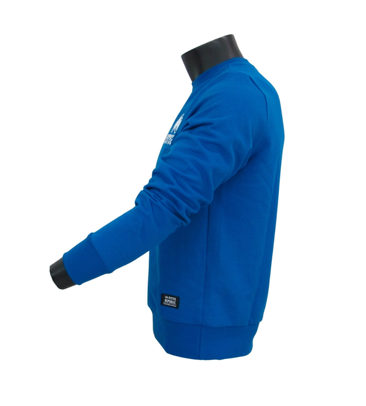 ERREA' REPUBLIC felpa uomo a giro ESSENTIAL R26G1E0Z71210 AZZURRO inverno 2022