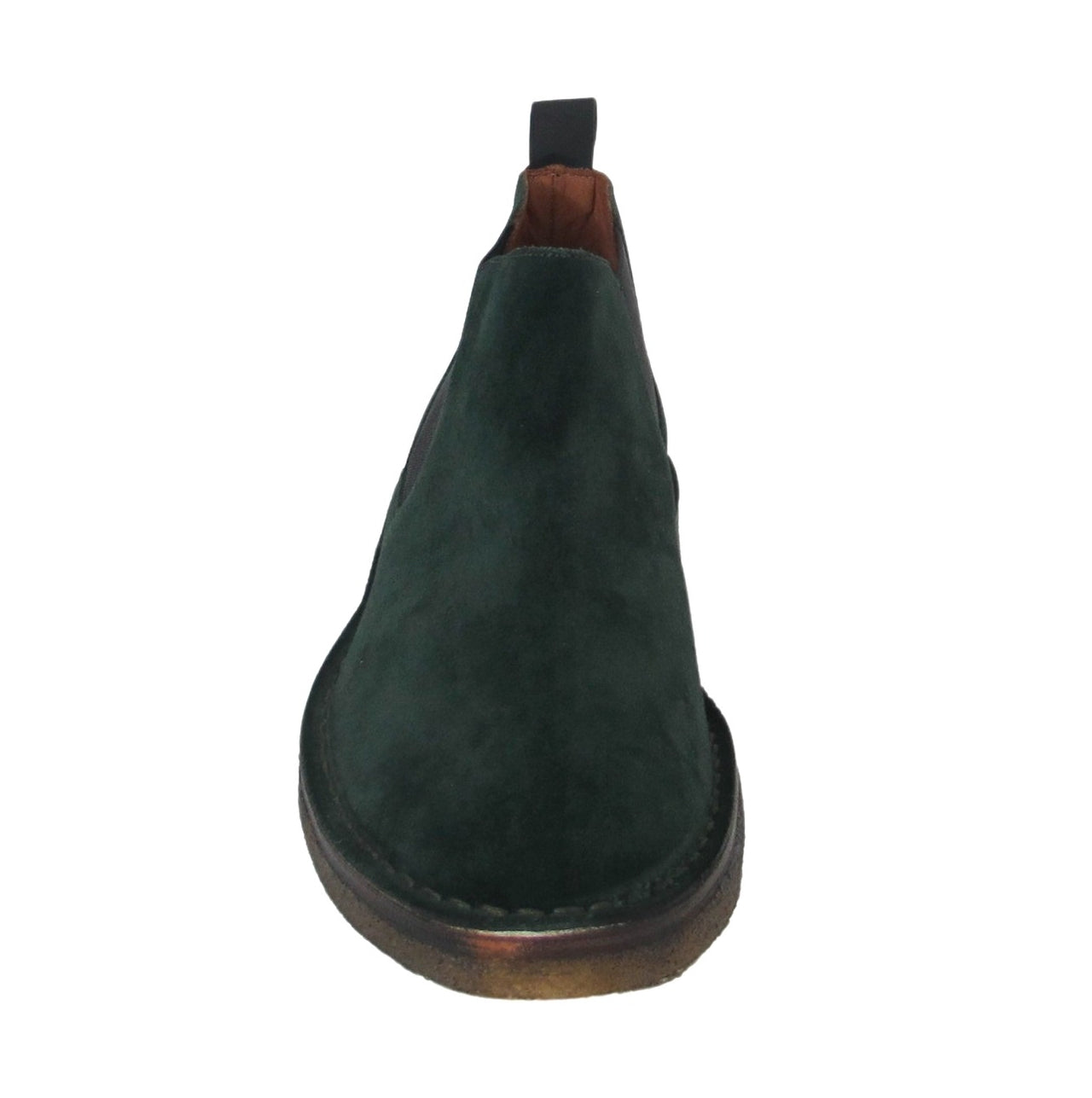 FRAU scarpe uomo beatles pelle camoscio 25C4 129 CREPE SUEDE VERDE inverno 2022