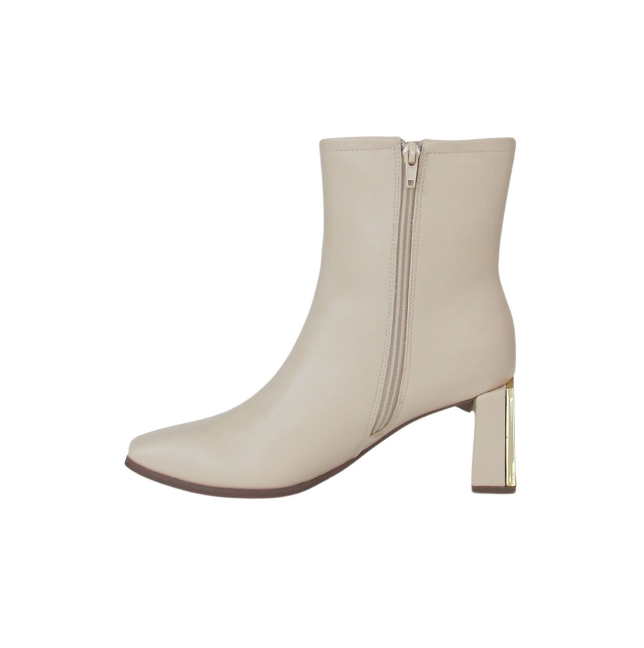 MENBUR stivaletti donna tronchetti simil pelle 23383 0044 BEIGE inverno 2022