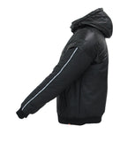 ELLESSE giubbotto uomo bomber sportivo EHM100W22 050 BLACK NERO inverno 2022