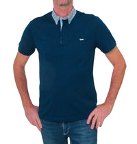 Thumbnail for HARMONT & BLAINE polo uomo cotone LNJ005 N14 020004 808 BLU estate 2023