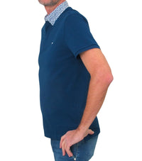 Thumbnail for HARMONT & BLAINE polo uomo cotone LNJ005 N14 020004 808 BLU estate 2023