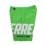 ERREA' REPUBLIC bermuda felpa uomo GRAPHIC R23P0JOZ61730 VERDE FLUO estate 2021