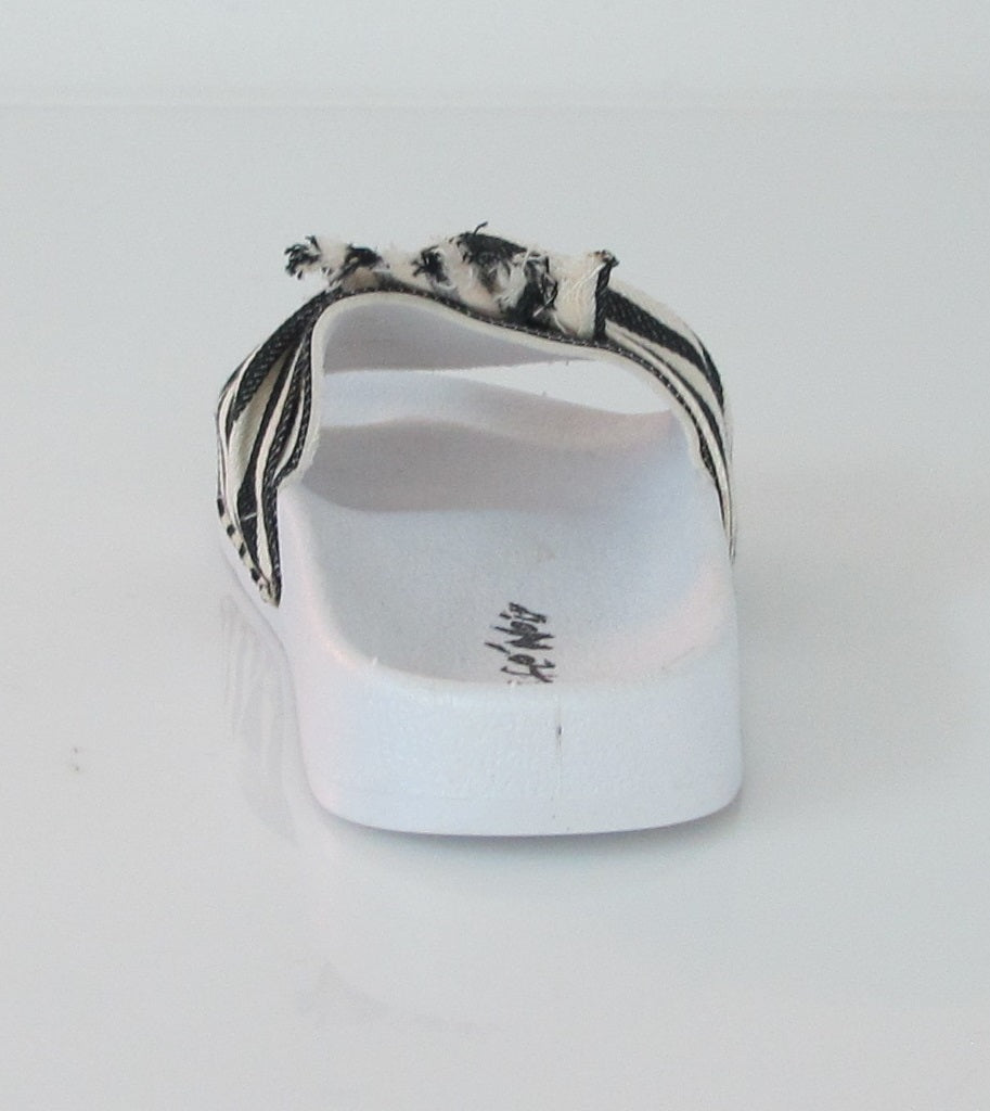 CAFèNOIR sandali ciabatte donna IFC931 625 color BIANCO/NERO estate 2019