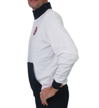 Thumbnail for COLMAR felpa uomo cotone full zip 6140 5WS CONNECTIVE 01 BIANCO BLU estate 2023