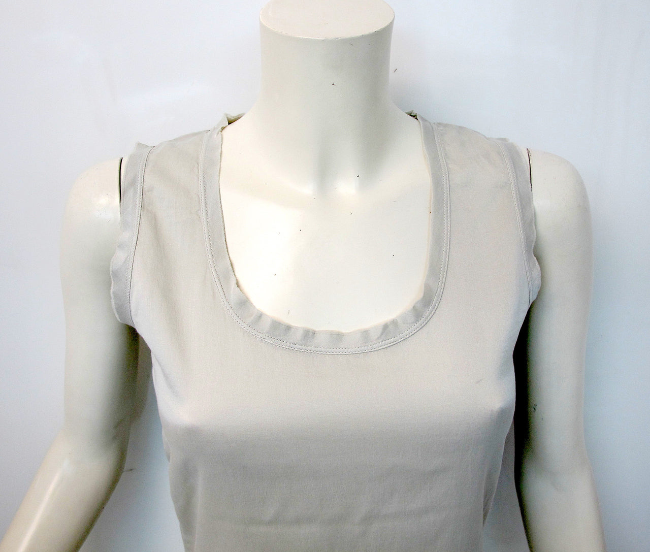EUROPEAN CULTURE canotta donna seta 3780 6629 colore BEIGE estate 2016