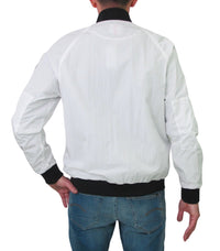 Thumbnail for PEUTEREY giubbino uomo bomber AGNEL PEU464801181834 730 BIANCO estate 2023