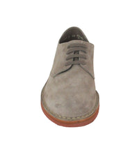 Thumbnail for FRAU scarpe uomo derby stringata camoscio 25H1 109 CASTORO EVA BEIGE estate 2023