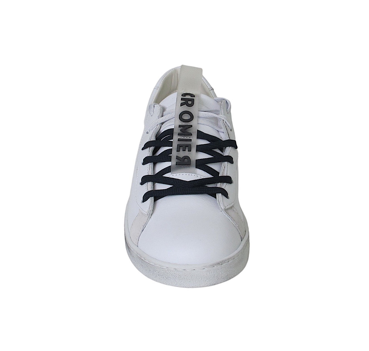 CROMIER scarpe sneaker uomo 6C43 NAPPAFANCY BIANCO NAVY estate 2021