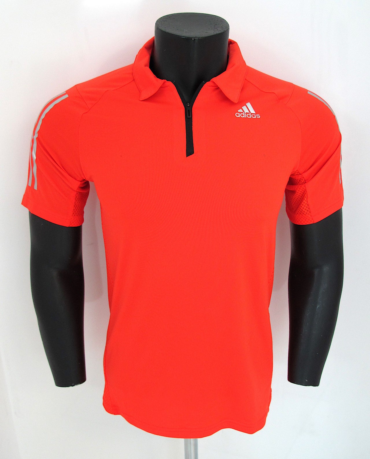 ADIDAS polo uomo manica corta COOL365 S18256 colore ARANCIO estate 2016