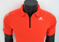 Thumbnail for ADIDAS polo uomo manica corta COOL365 S18256 colore ARANCIO estate 2016