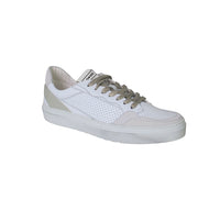Thumbnail for CROMIER scarpe sneaker uomo a vaschetta 8C49 NAPPAFANCY BIANCO estate 2021