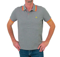 Thumbnail for PEUTEREY polo uomo GARLA STR MEL PEU469599011991 782 GRIGIO SCURO estate 2023