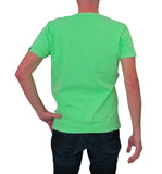SHOCKLY t-shirt uomo cotone manica corta TS SURF 6T5314 VERDE FLUO estate 2023