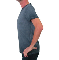 Thumbnail for SHOCKLY t-shirt uomo manica corta cotone TS STRIPE 6T6818 NIGHT BLU estate 2023