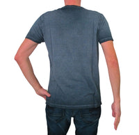 Thumbnail for SHOCKLY t-shirt uomo manica corta cotone TS STRIPE 6T6818 NIGHT BLU estate 2023