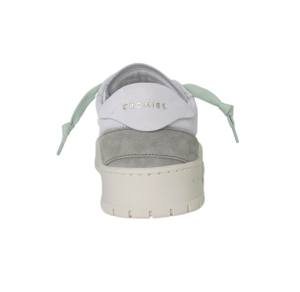 CROMIER scarpe sneaker uomo pelle C7D8 NEVE AMALFI TR BIANCO estate 2023