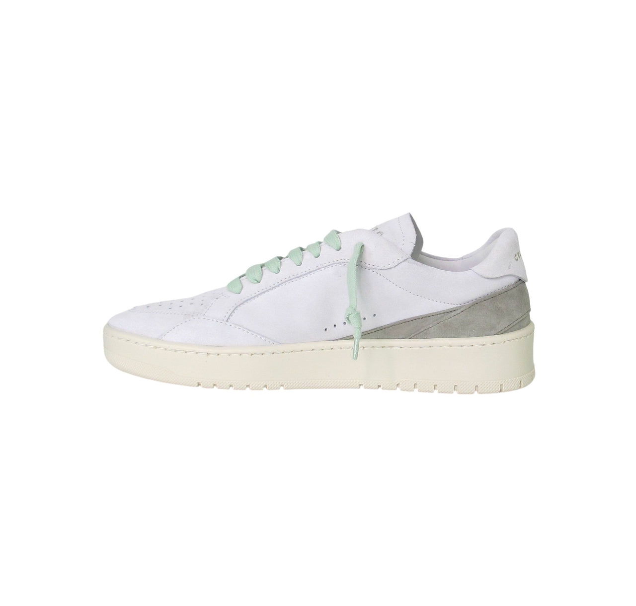 CROMIER scarpe sneaker uomo pelle C7D8 NEVE AMALFI TR BIANCO estate 2023
