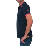 SHOCKLY polo uomo manica corta cotone POLO FLUO 6X8010 NIGHT BLU estate 2023