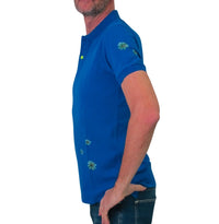 Thumbnail for SHOCKLY polo uomo cotone manica corta POLO DAISY 6X4215 BLUE AZZURRO estate 2023