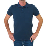 SHOCKLY polo uomo cotone manica corta POLO HAND PLACKET 6X9011 BLU estate 2023