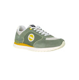 COLMAR scarpe sneaker uomo tessuto TRAVIS BLOCK 009 VERDE MILITARE estate 2023