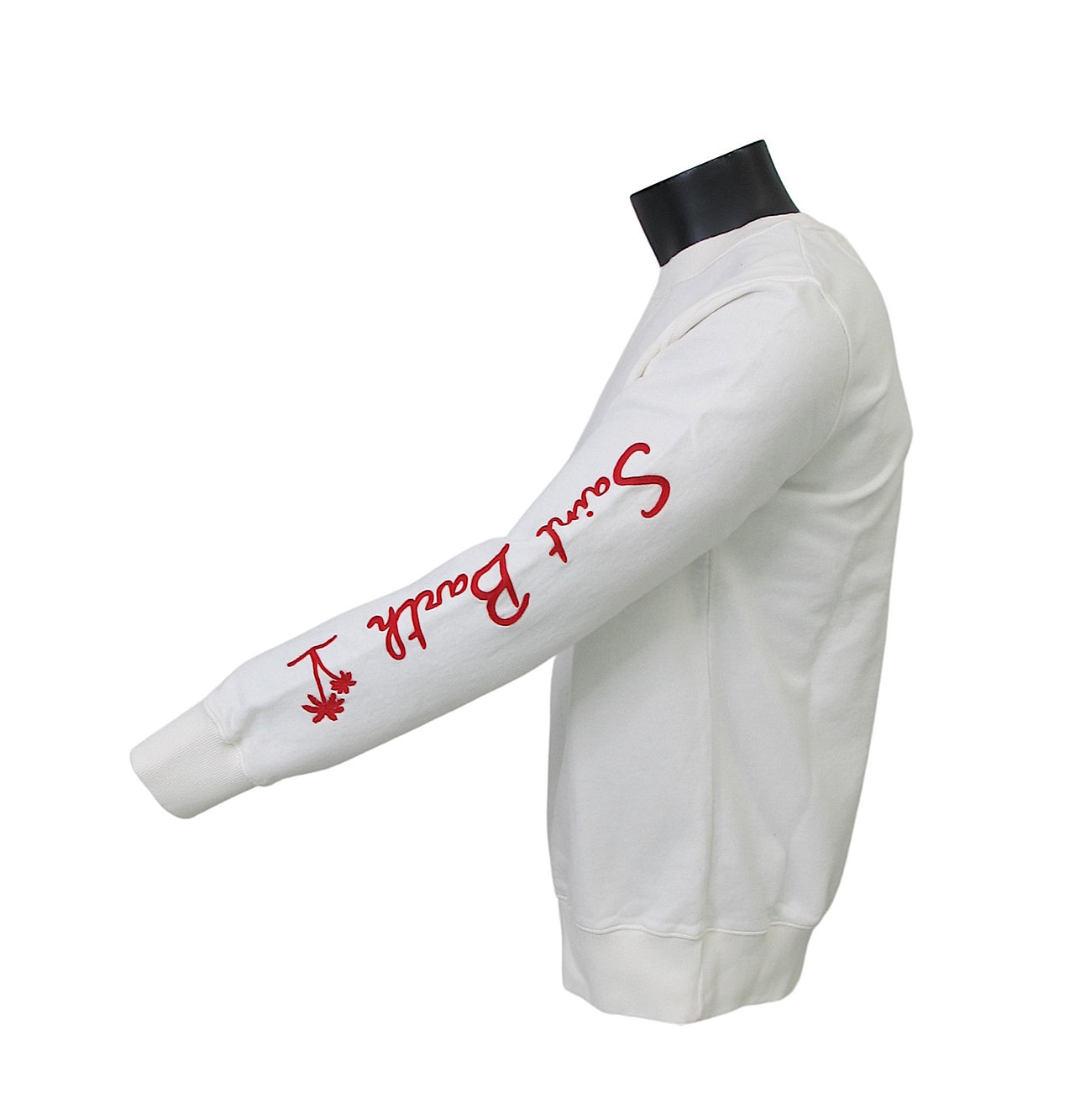 MC2 SAINT BARTH felpa uomo girocollo COOPER ESBP1N BIANCO estate 2021