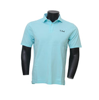 Thumbnail for MC2 SAINT BARTH polo uomo jersey BRIGHTON FD56 VERDE ACQUA estate 2021
