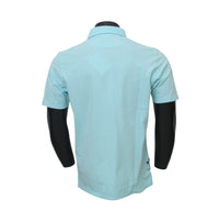 Thumbnail for MC2 SAINT BARTH polo uomo jersey BRIGHTON FD56 VERDE ACQUA estate 2021