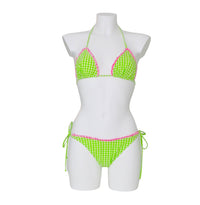 Thumbnail for MC2 SAINT BARTH costume donna bikini triangolo THEA LAVINYA V7123 BIANCO VERDE ROSA estate 2021
