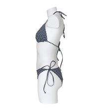 Thumbnail for MC2 SAINT BARTH costume donna bikini vichy LEAH+MARIELLE VYG61 BIANCO BLU estate 2021