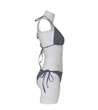 Thumbnail for MC2 SAINT BARTH costume donna bikini vichy LEAH+MARIELLE VYG61 BIANCO BLU estate 2021
