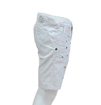 Thumbnail for SHOCKLY bermuda uomo ricamate RICCIONE BLOOM 3P0201 BIANCO estate 2021
