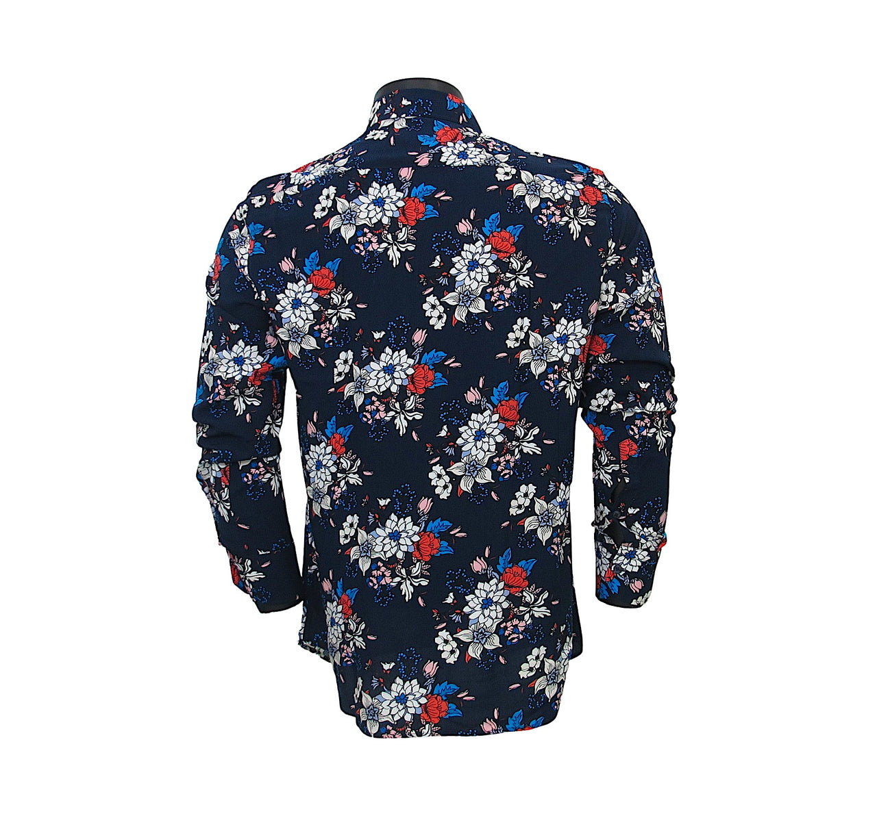 BASTONCINO camicia uomo collo francese SIMO B1920 MULTICOLOR estate 2021
