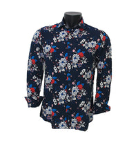 Thumbnail for BASTONCINO camicia uomo collo francese SIMO B1920 MULTICOLOR estate 2021
