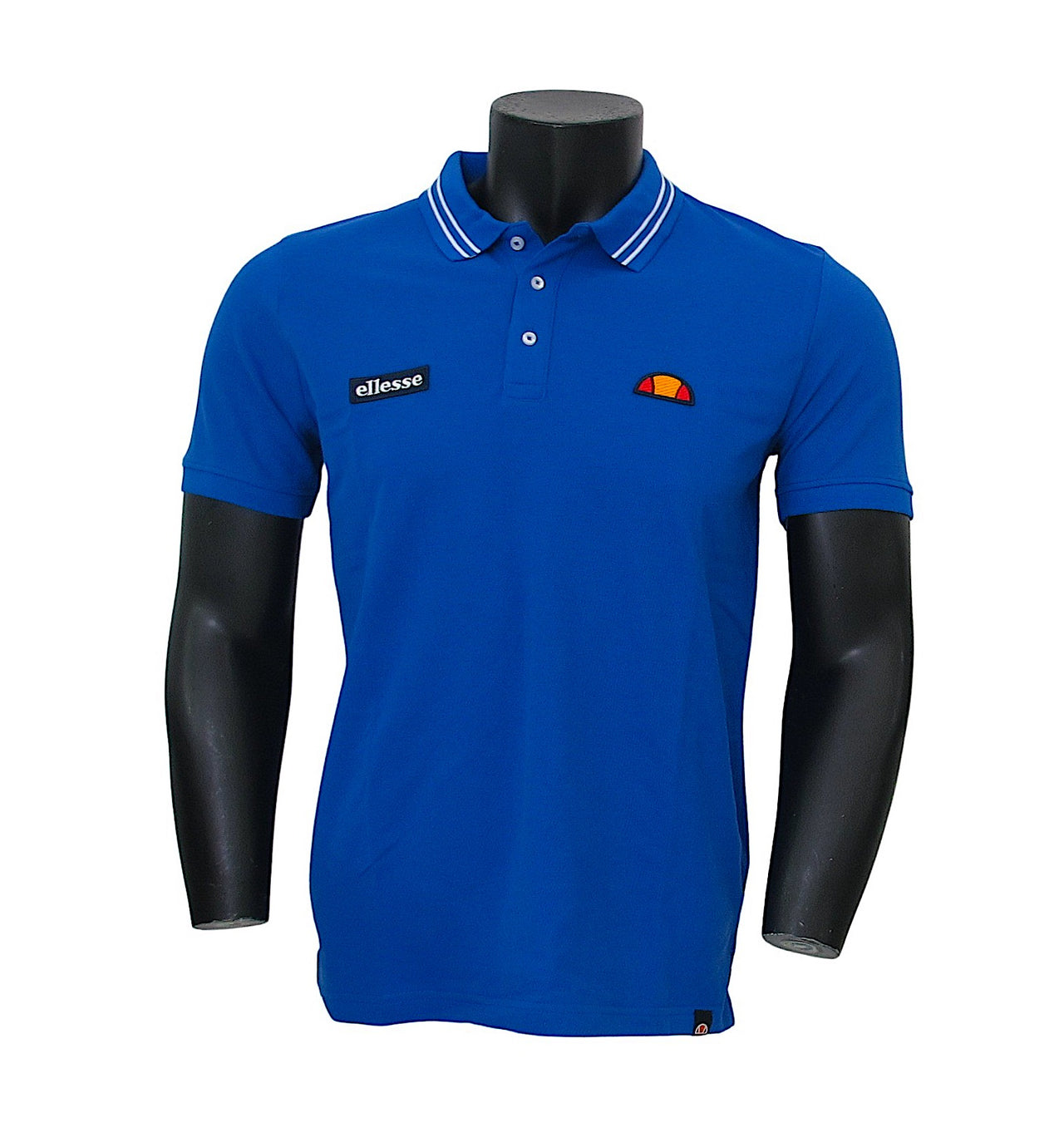 ELLESSE polo uomo sportiva manica corta EHM205S21 564A AZZURRO estate 2021