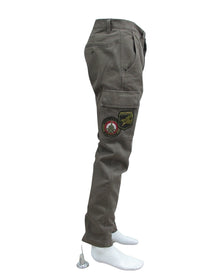 Thumbnail for AERONAUTICA MILITARE pantaloni uomo 212PA1437CT2917 07237 VERDE inverno 2021
